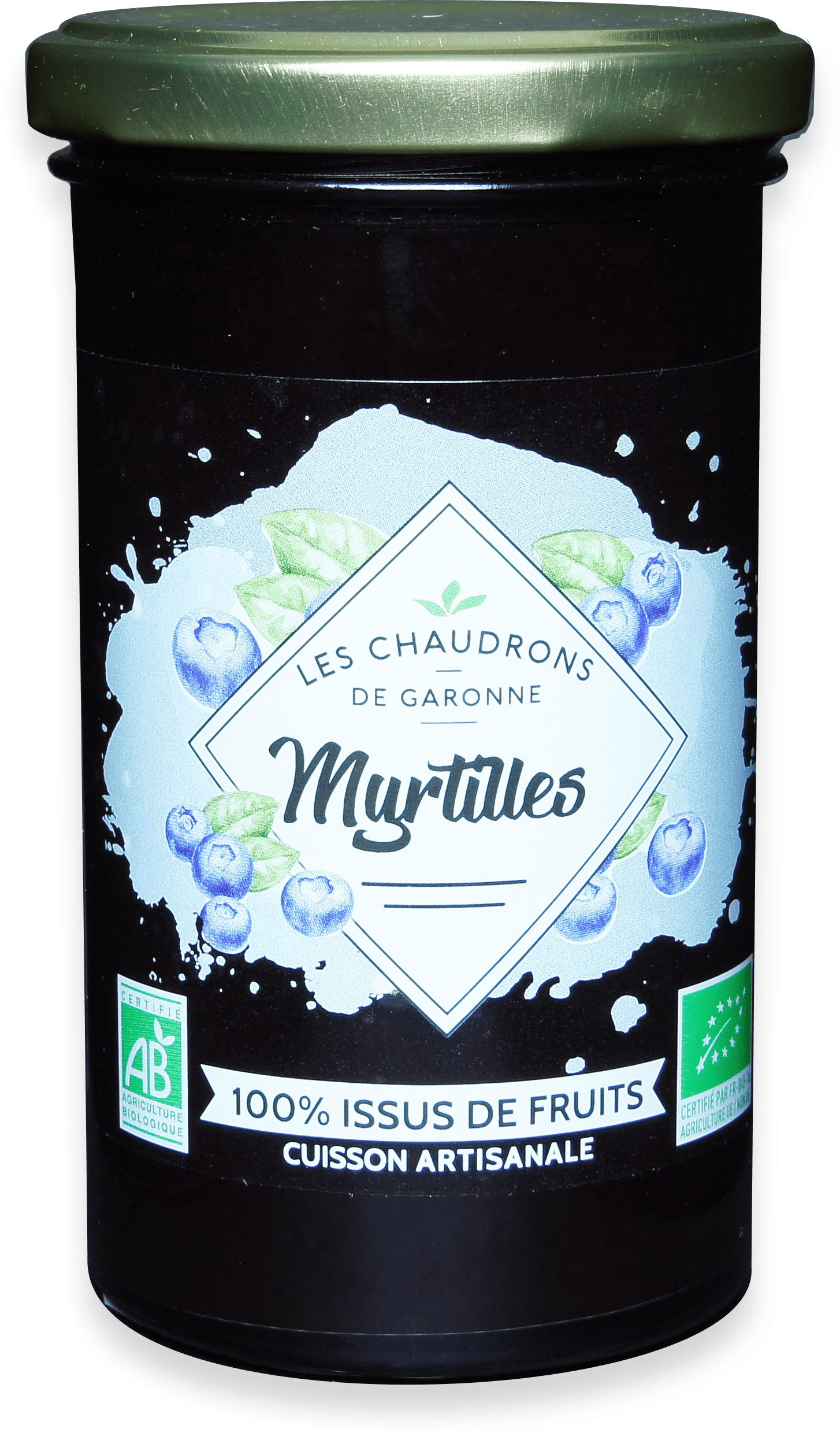 100% issus de fruit myrtilles bio - 1