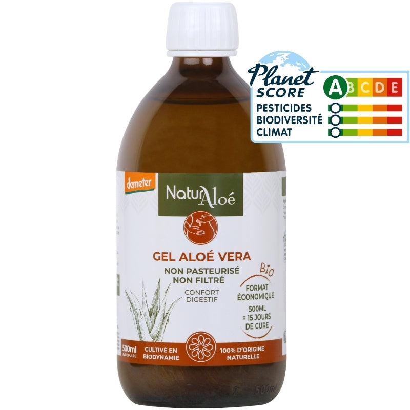 Gel d'aloé vera bio & demeter - 1